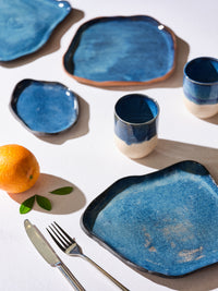 צלחות אמורפיות גדולות