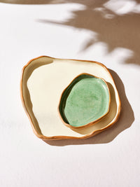 צלחות אמורפיות גדולות