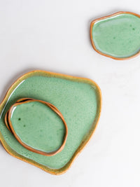 צלחות אמורפיות קטנות