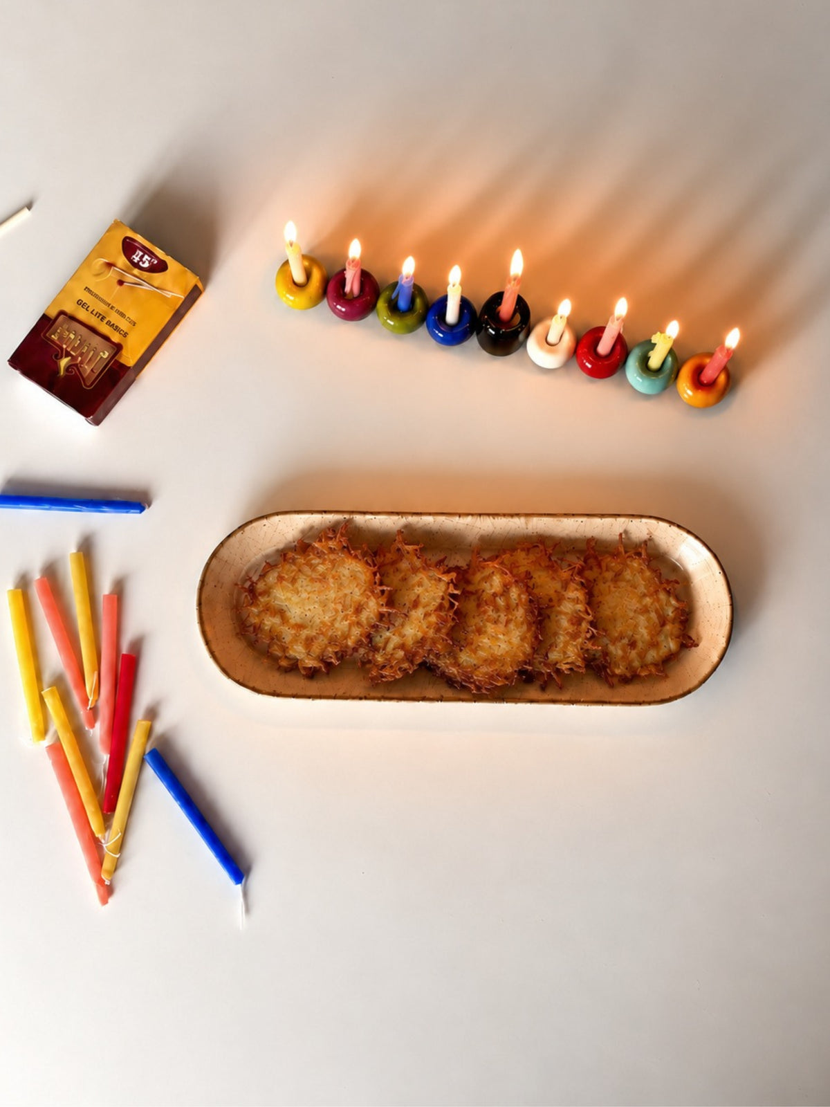 מארז חנוכיה ולביבה