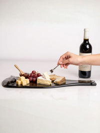 מגש בקבוק יין