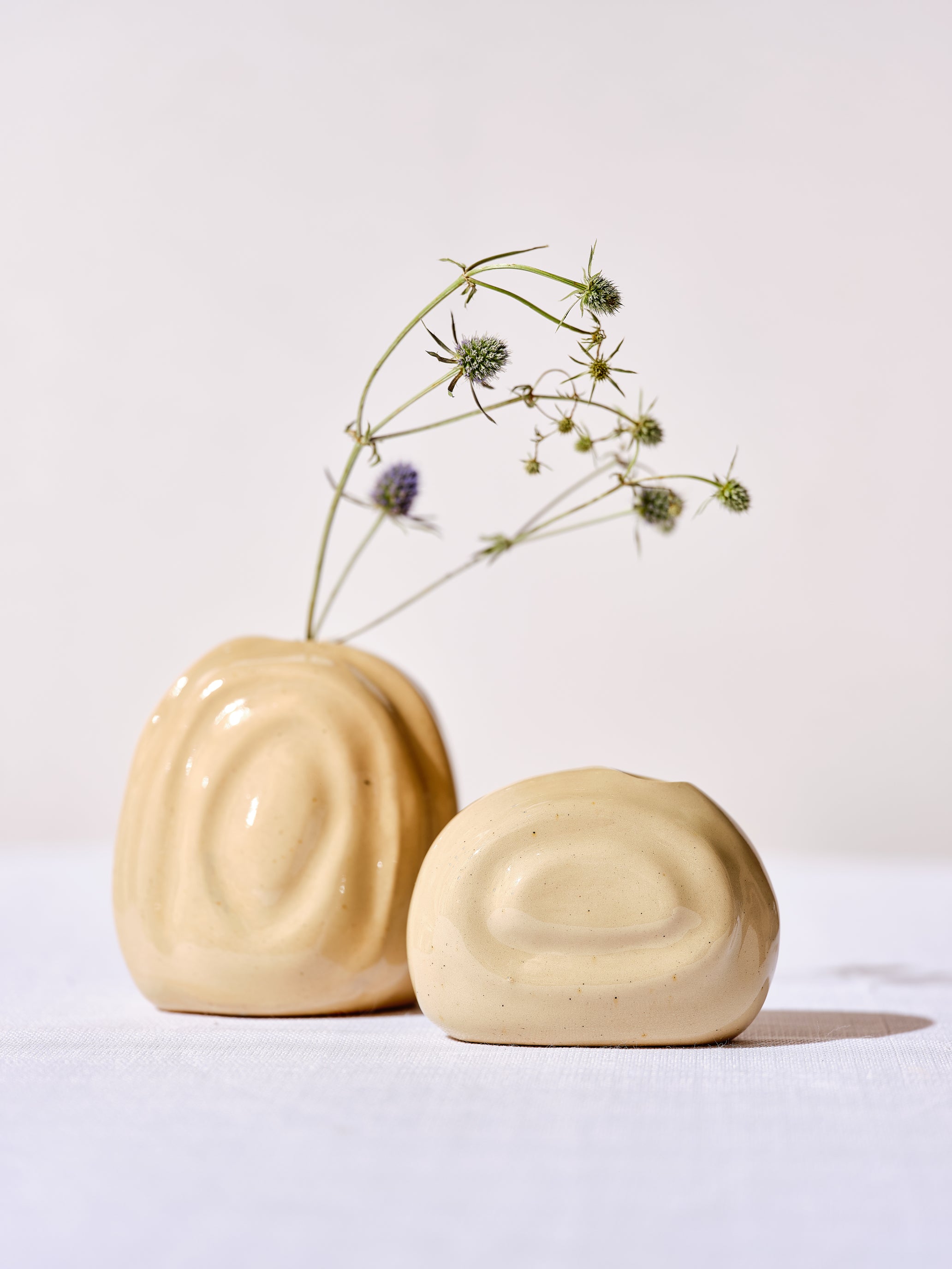 Pair of Stone Vases 
